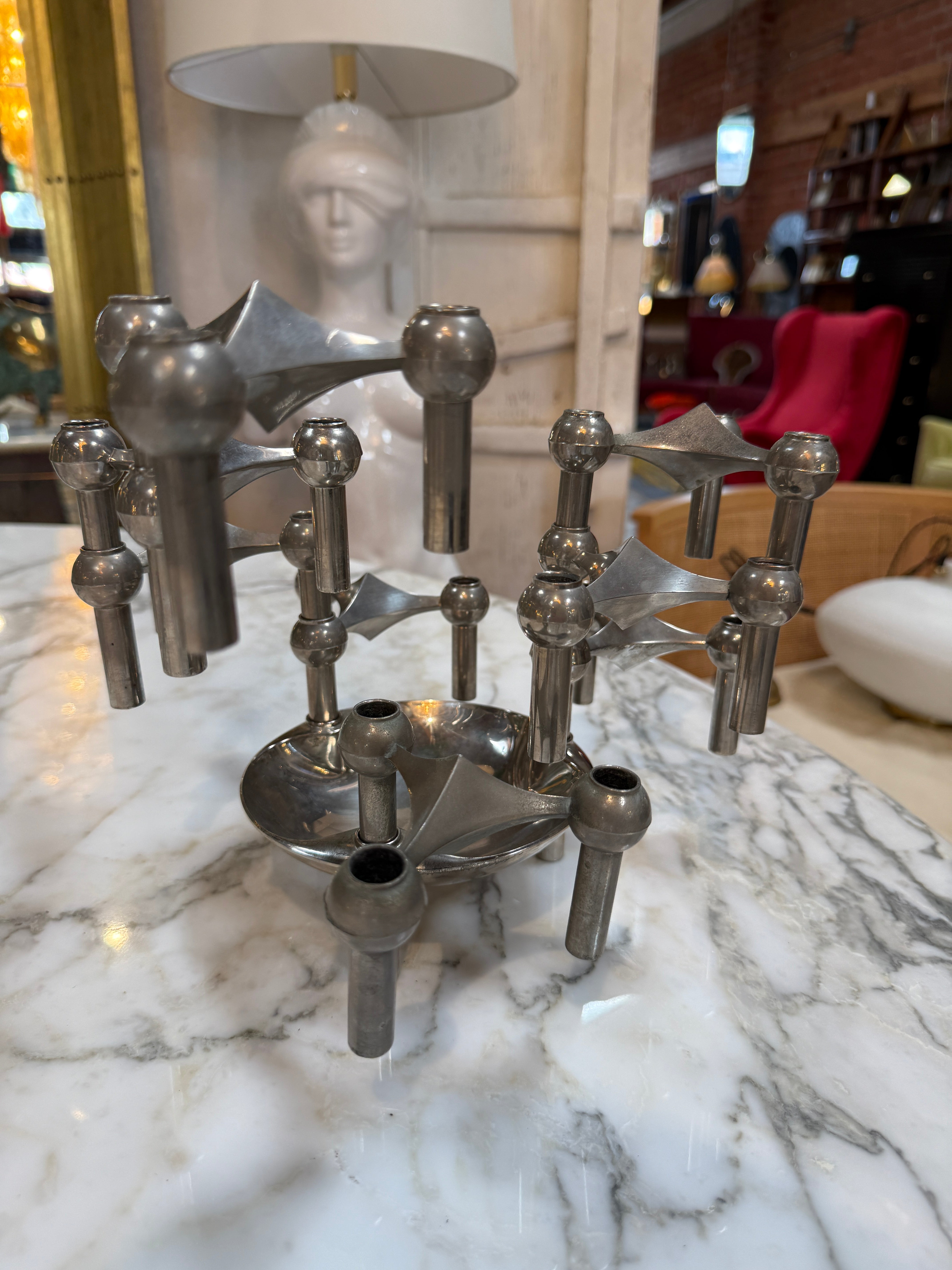 Vintage Modular Candleholder Set by Stoff & Nagel