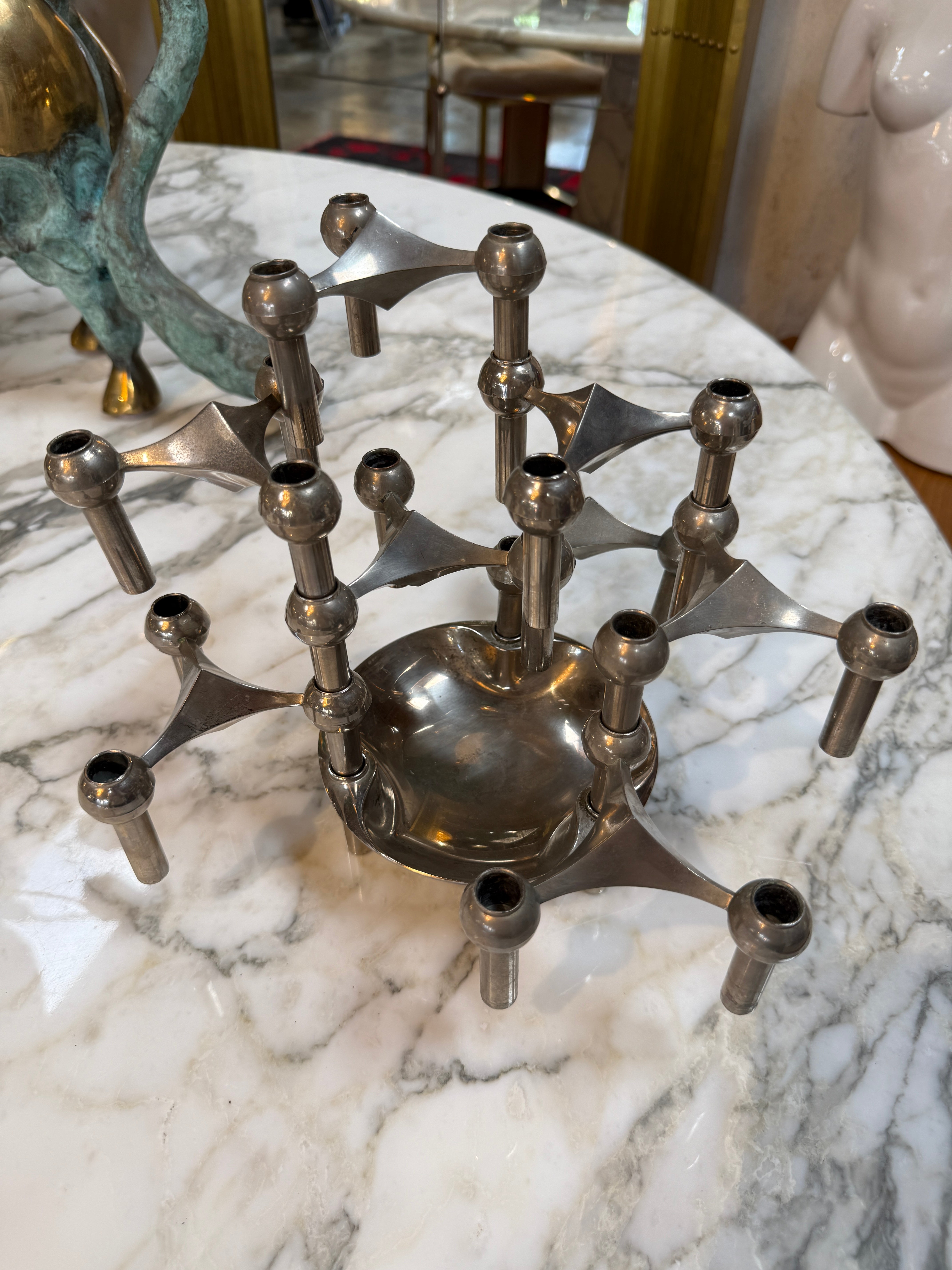 Vintage Modular Candleholder Set by Stoff & Nagel