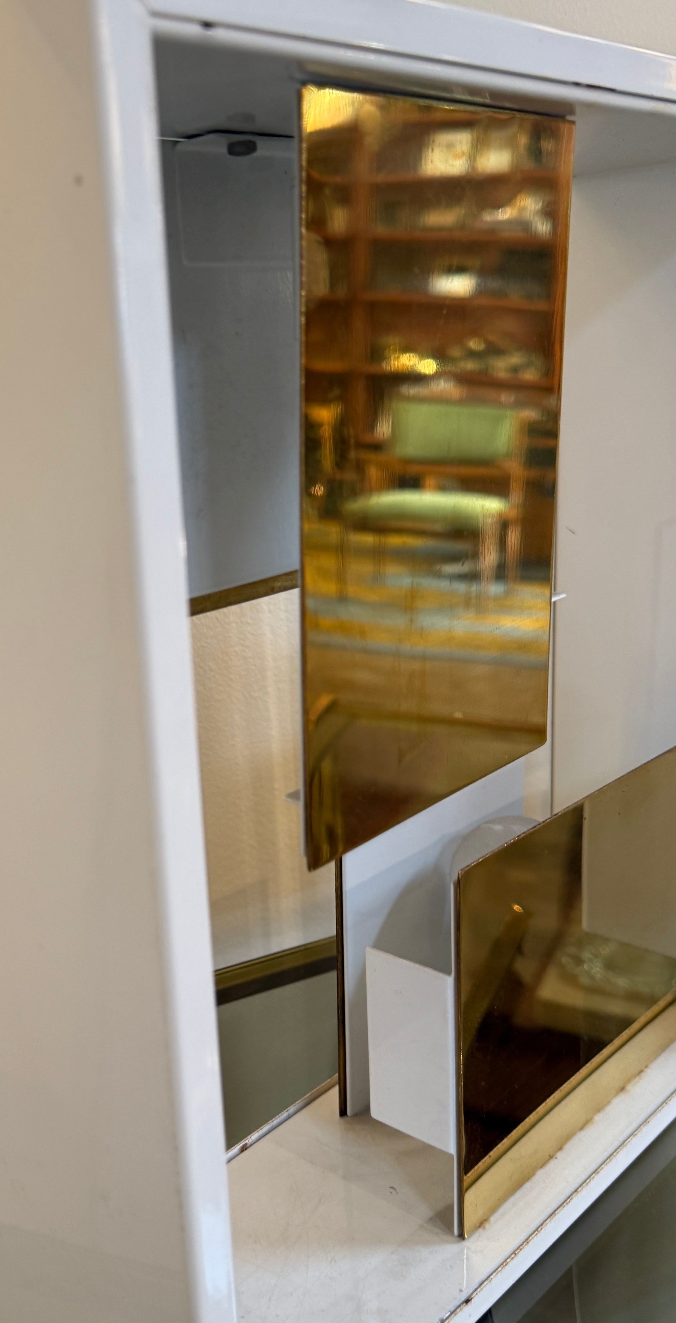 Pair of “Quadro di Luce” Table Lamps by Gio Ponti for Pollice, Italy, 1960s