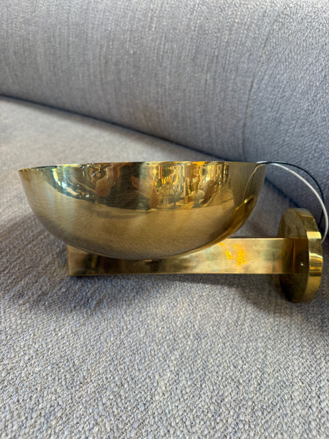 Pair of Italian Bowl Shape Sconces