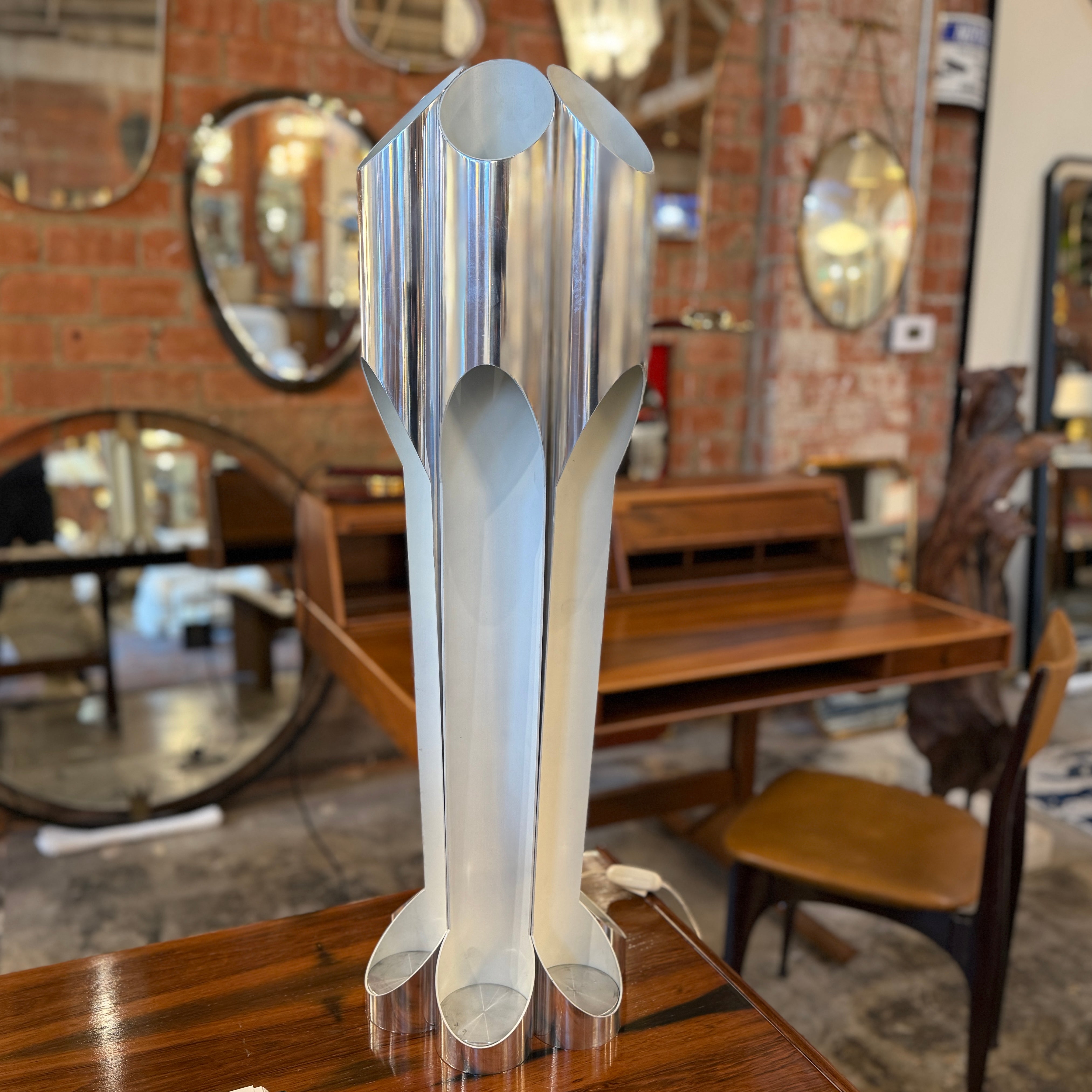 Angelo Lelli “Apollo” Table Lamp, Model 14111, Arredoluce, Italy, 1960s