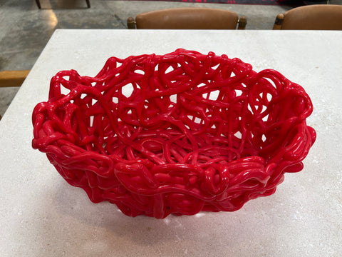 Senzafine Soft Resin Basket by Gateano Pesce