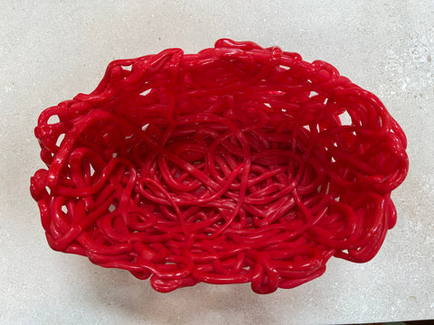 Senzafine Soft Resin Basket by Gateano Pesce