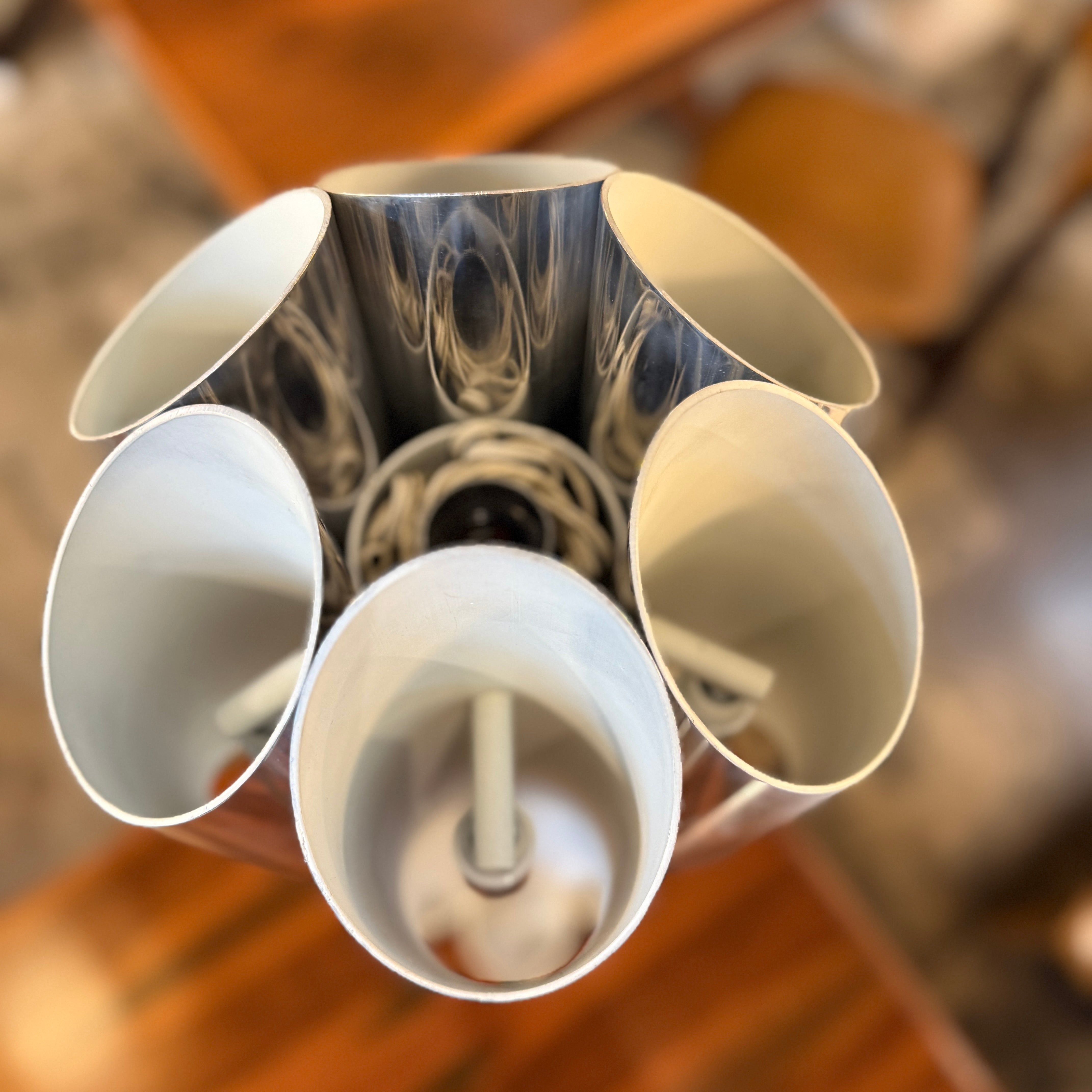 Angelo Lelli “Apollo” Table Lamp, Model 14111, Arredoluce, Italy, 1960s