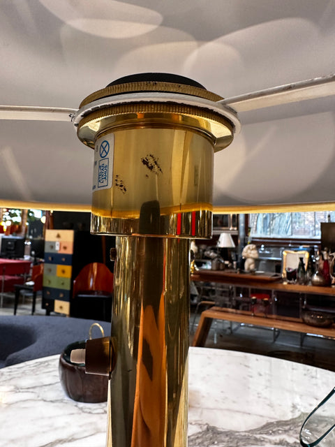 Anders Pehrson, Early "Bumling" Table Lamp, Brass, Ateljé Lyktan, Sweden, 1960s