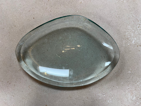 Vintage Decorative Crystal Bowl 1970s