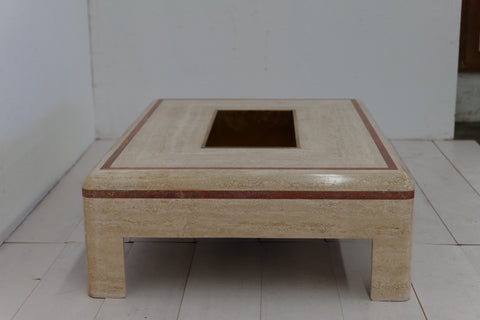 Mid century Italian Marble Coffee Table 1980s