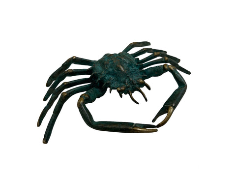Vintage Italian Decorative Crab Sculpture 1980s