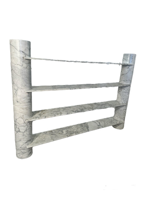 "Loico" Marble Bookcase by Angelo Mangiarotti