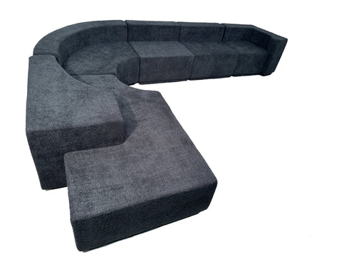 Pamio, Toso & Massari Lara Sofa, Stilwood, Italy 1968