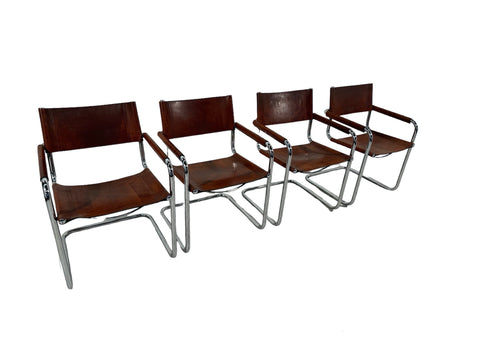 Vintage S34 Armchairs by Mart Stam & Marcel Breuer for Thonet, 1950s