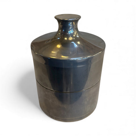 Il Punto Smoked Chrome Expandable Box, Italy, 1970s