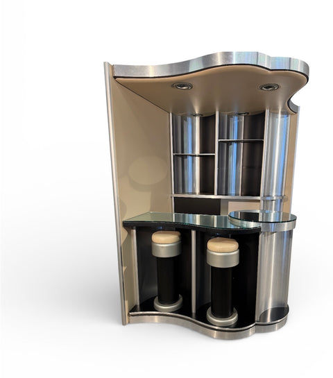 Bar Cabinet, by Oreste Militello, Italy, 1970s