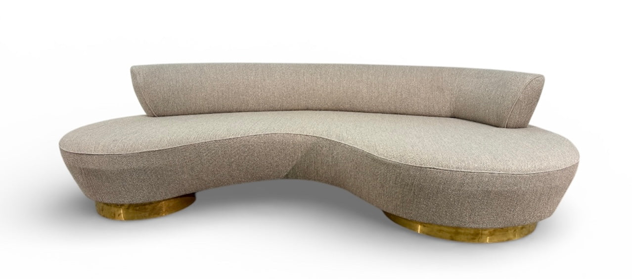 Serpentine Sofa, attributed to Vladimir Kagan, USA, 1980s
