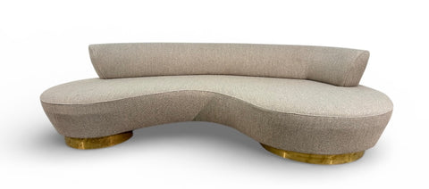 Serpentine Sofa, attributed to Vladimir Kagan, USA, 1980s