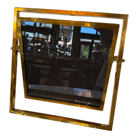 Vintage Italian Adjustable Brass Picture Frame