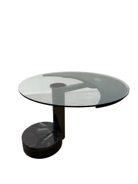 “Moon” Extendable Dining Table by Mario Mazzer for Zanette