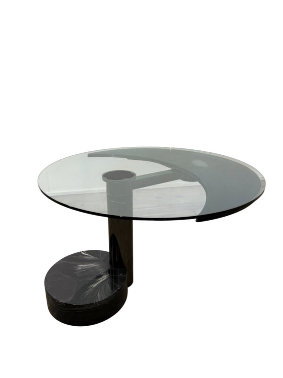 “Moon” Extendable Dining Table by Mario Mazzer for Zanette