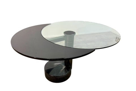 “Moon” Extendable Dining Table by Mario Mazzer for Zanette