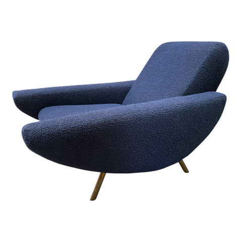 Mid Century Italian Armchairs In Style of Zanuso 1960