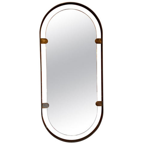 MA39  Oval Wall Mirror , Italy 21st Century