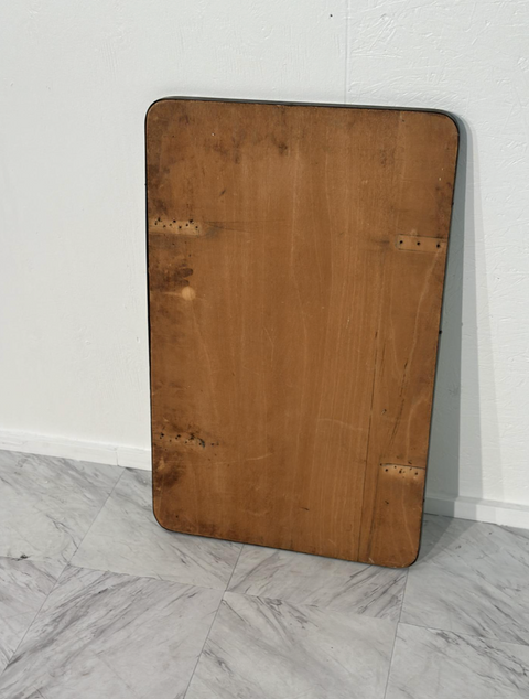 Vintage Italian Brass Wall Mirror 1960s