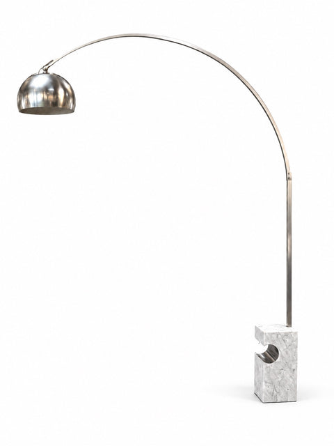 Vintage 1970s Italian "Arco-style" Floor Lamp