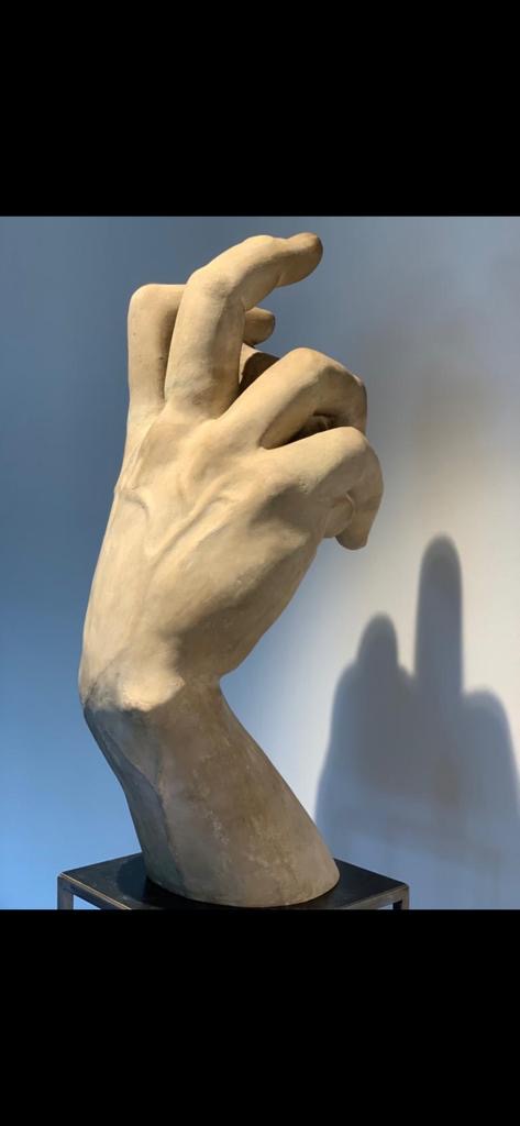 Plaster Cast of David's Hand - Italy 70s