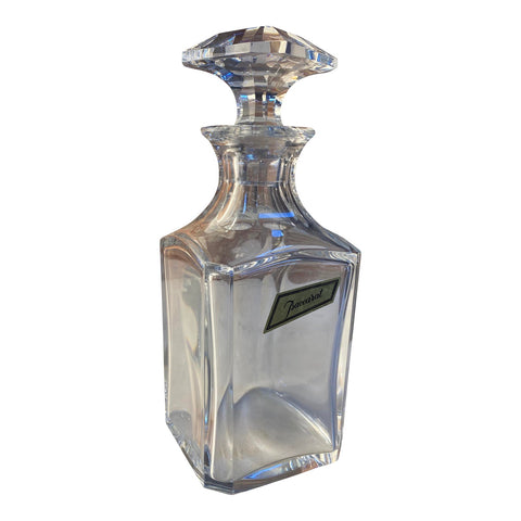 Decorative Baccarat Vintage Bottle 1950s