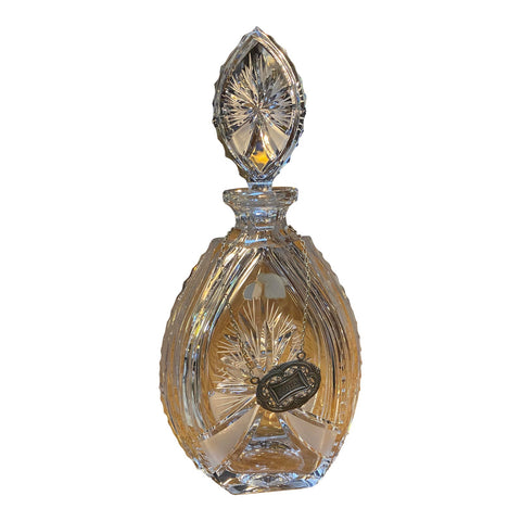 Decorative Crystal Bottle made in Italy 1950s