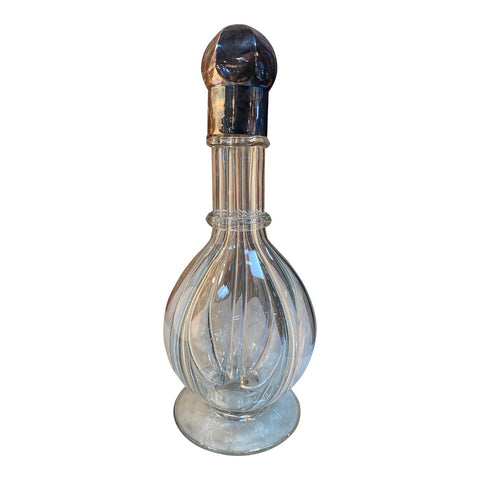 Decorative Italian Decanter Bottle 1950s