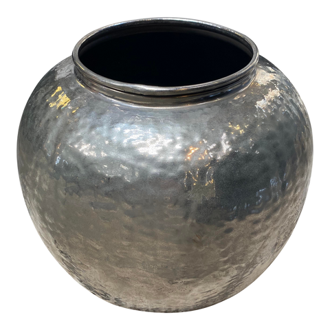 1960 Vintage Italian Silver Plated Vase