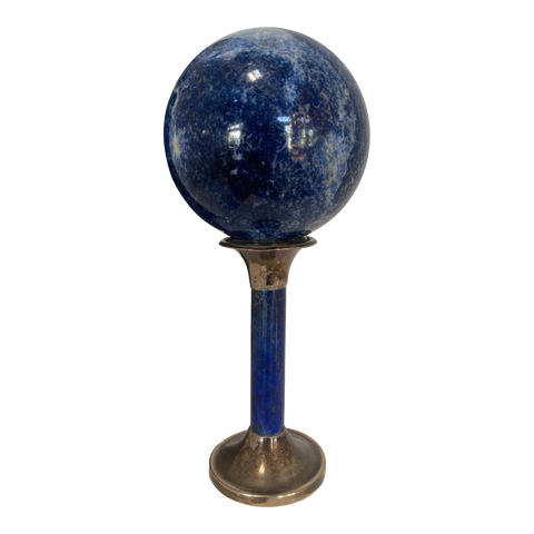 1970s Vintage Large Lapis Lazuli Sphere