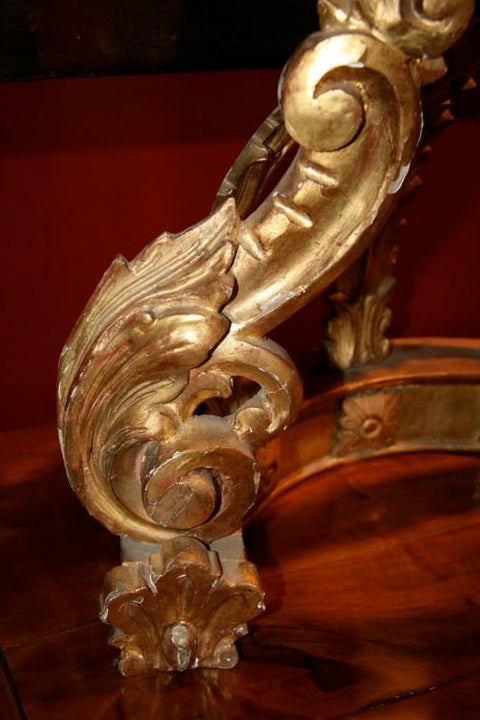 Italian 19th C. Gold Leaf Crown