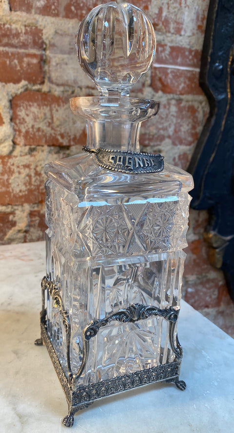 Decorative Italian Bottle Made in Italy 1950s