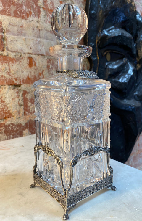 Decorative Italian Bottle Made in Italy 1950s