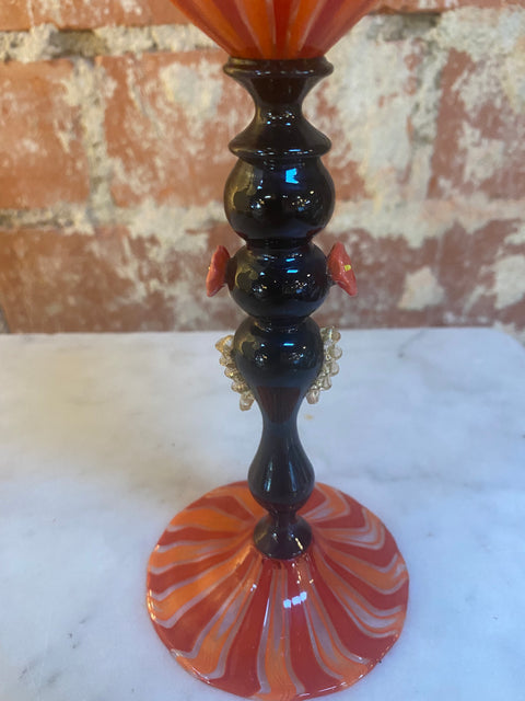 Italian Handcrafted Murano Red Glass 1970s