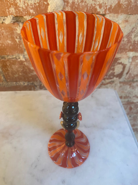 Italian Handcrafted Murano Red Glass 1970s