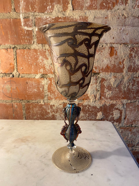 Beautiful Vintage Decorative Italian Handcrafted Murano Glass1970s