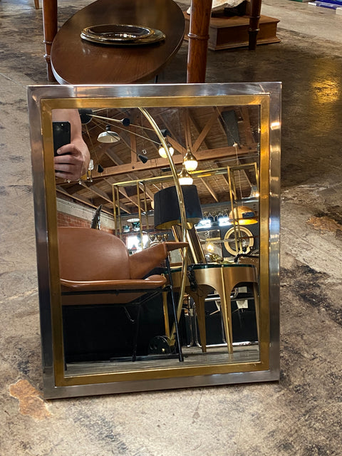 1980s Oversize Italian Table Mirror