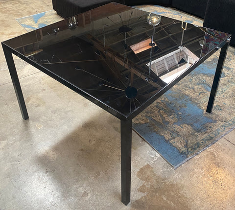 1980s Mid Century Modern Dining Table