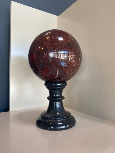 1980s Vintage Italian Marble Sphere