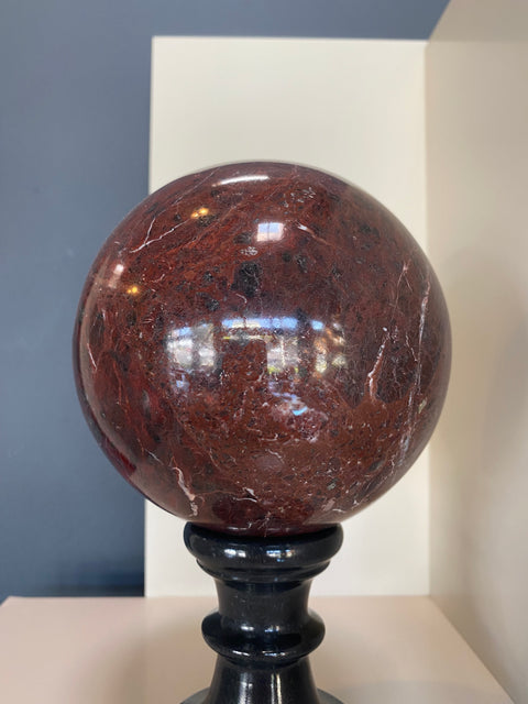 1980s Vintage Italian Marble Sphere