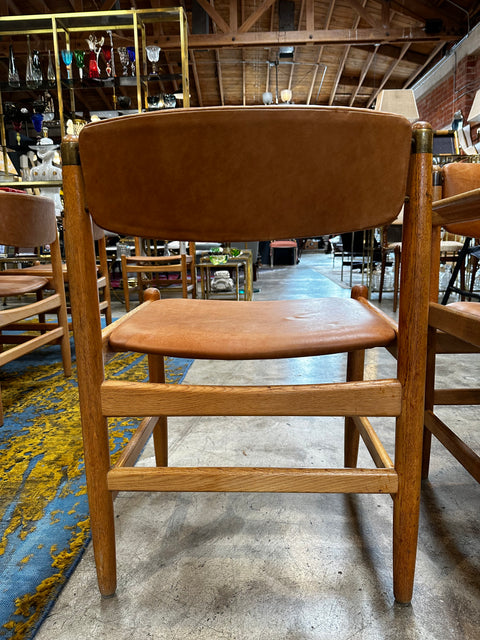 Set of 10 Oak Dining Chairs by Børge Mogensen for Karl Andersson & Söner, 1950s Model 537