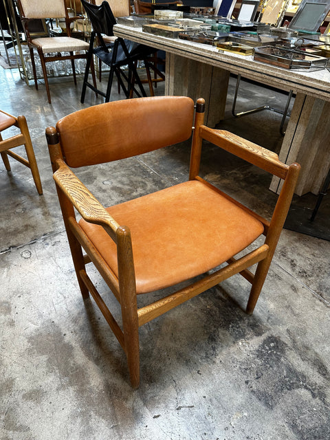 Set of 10 Oak Dining Chairs by Børge Mogensen for Karl Andersson & Söner, 1950s Model 537