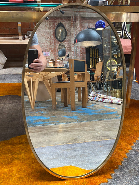 Mid Century Italian Wall Mirror 1950s