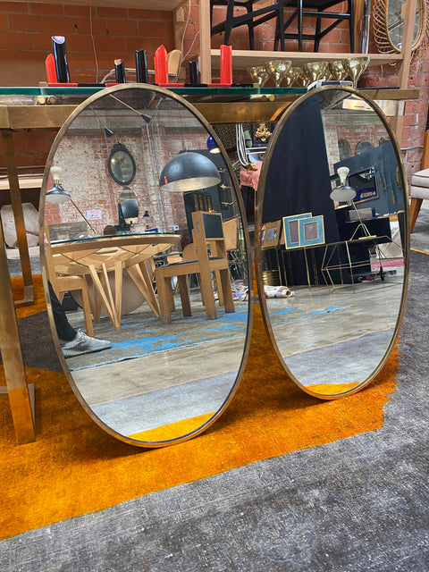 Mid Century Italian Wall Mirror 1950s