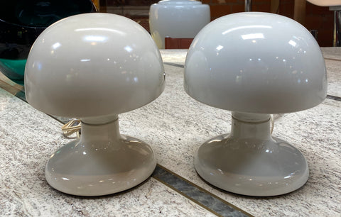 Pair of 2 Table Lamps by Tobia Scarpa -Achille Castiglioni for Flos 1980s