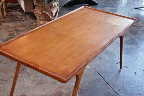 Italian 50s Paolo Buffa Wooden Coffee Table