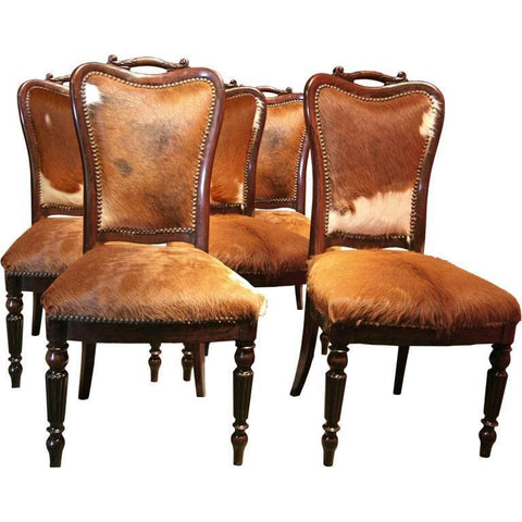 Italian "English Makers" Mahogany Chairs